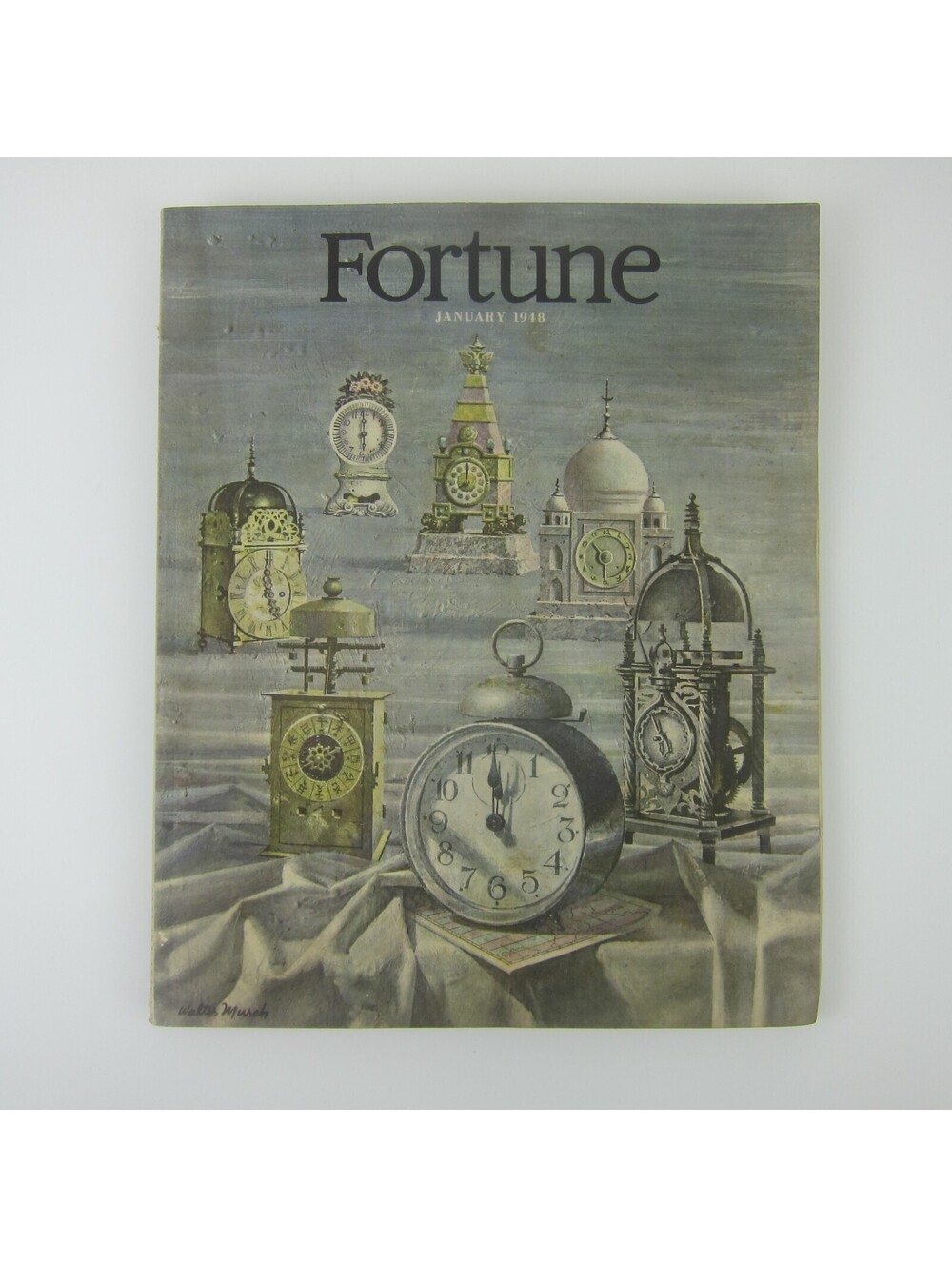Vintage FORTUNE Magazine January 1948 Unilever Airplanes Ralston Purina Doc Webb
